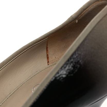 Chanel Patent Ombre Pumps 40 Beige Black 11 of 16