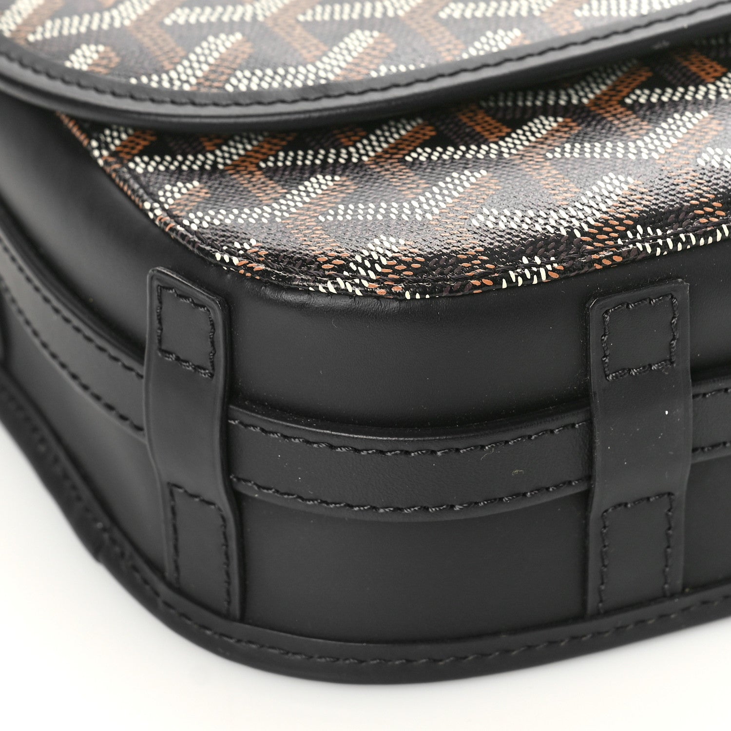 Goyard Goyardine Belvedere II PM Messenger Bag Black 7 of 8