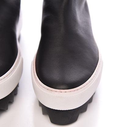 Givenchy Lambskin Platform Over The Knee Boots 37.5 Black 8 of 12