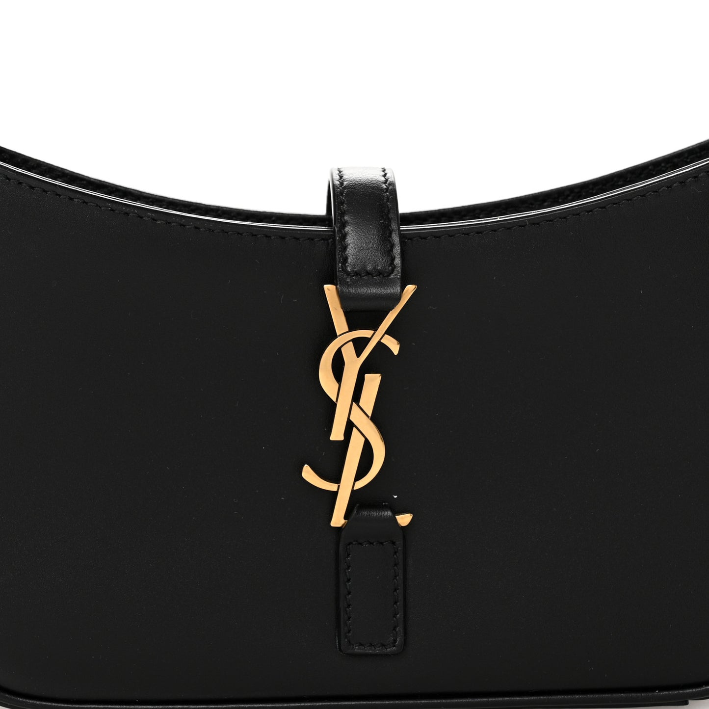 Smooth Calfskin Le 5 A 7 Mini Hobo Black