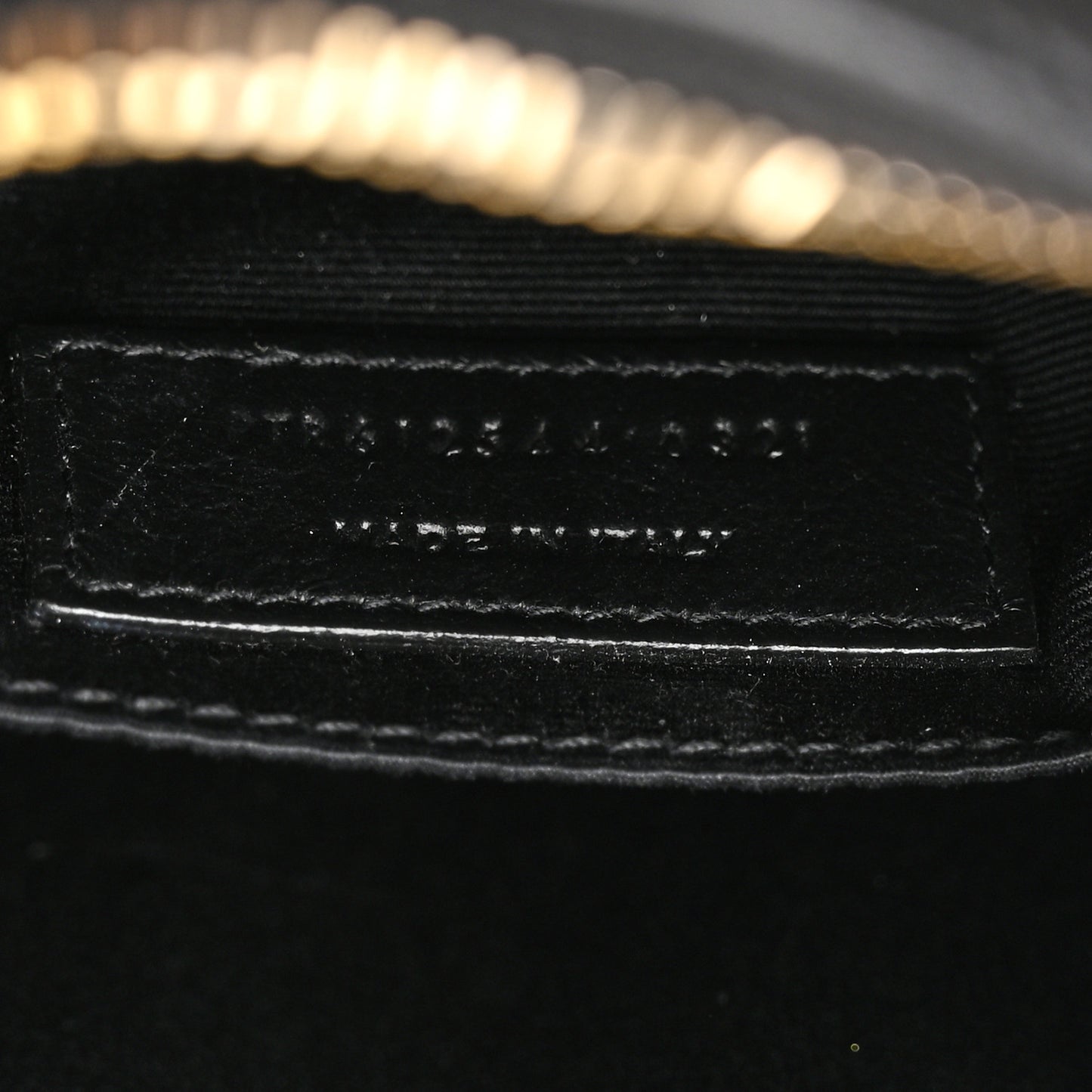Calfskin Matelasse Monogram Lou Camera Bag Black