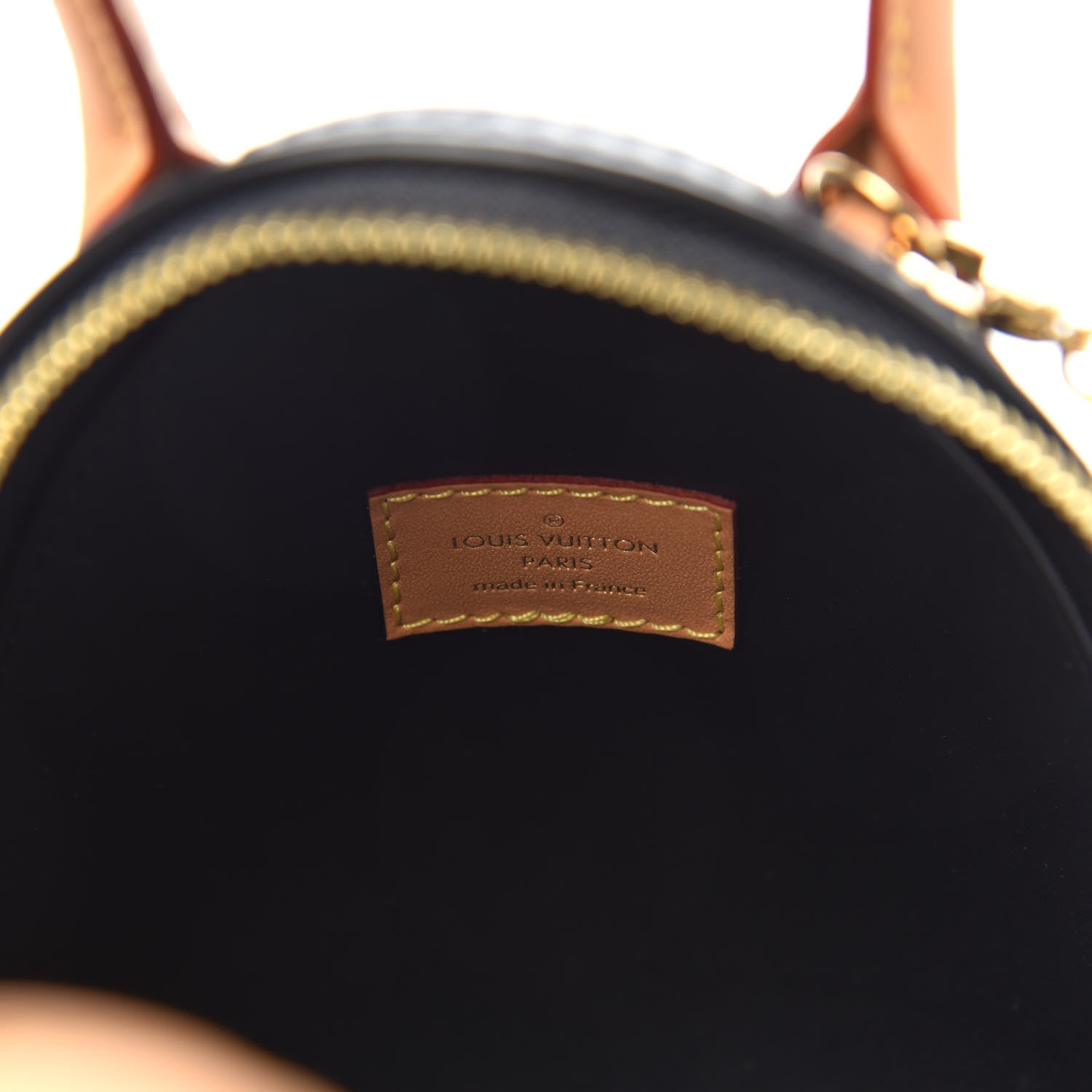 Louis Vuitton Monogram Egg Bag Black 6 of 9
