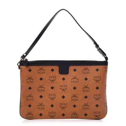 MCM Visetos Project Pochette Cognac 1 of 6