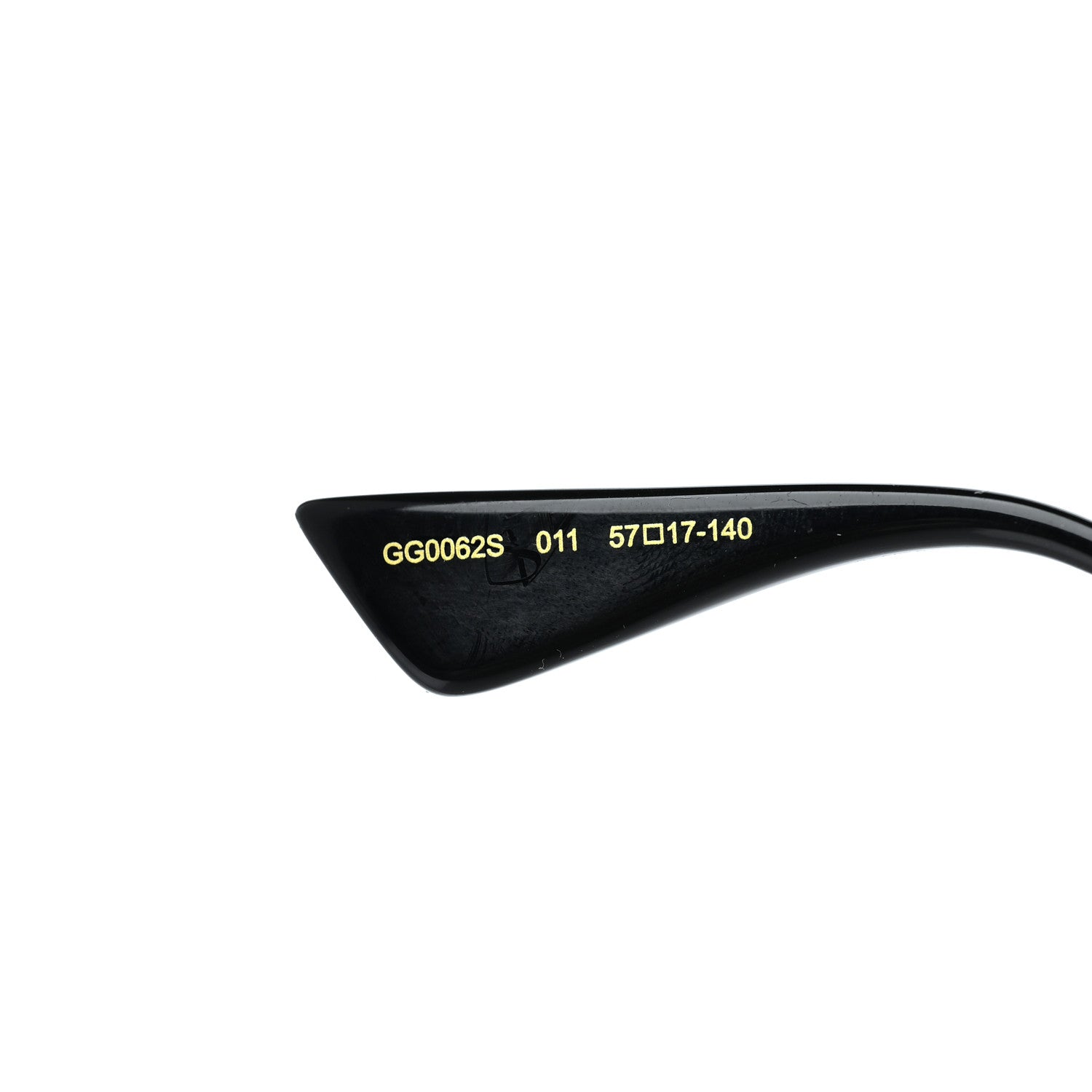 Gucci Aviator Sunglasses GG0062S Black Gold 7 of 9