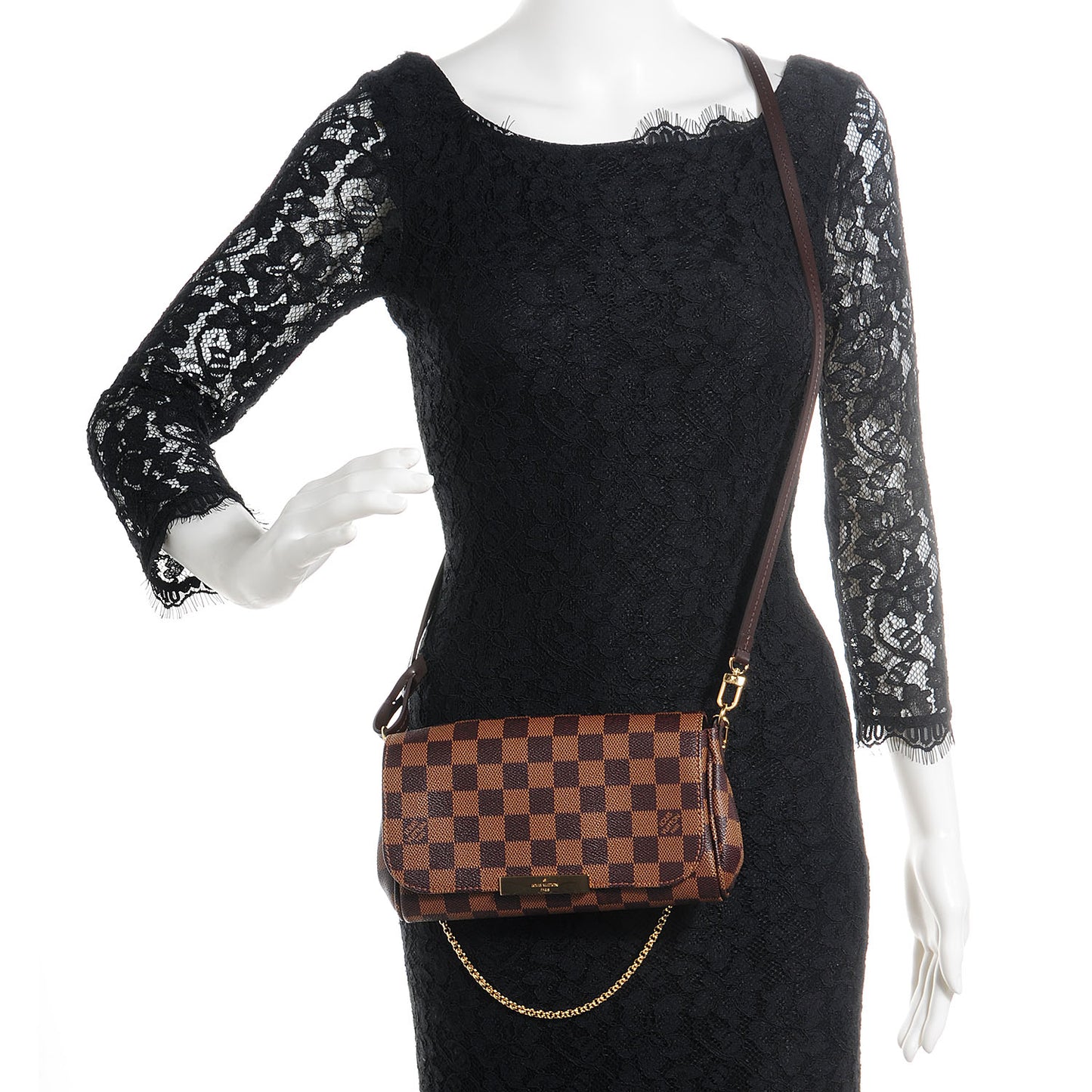 Damier Ebene Favorite PM