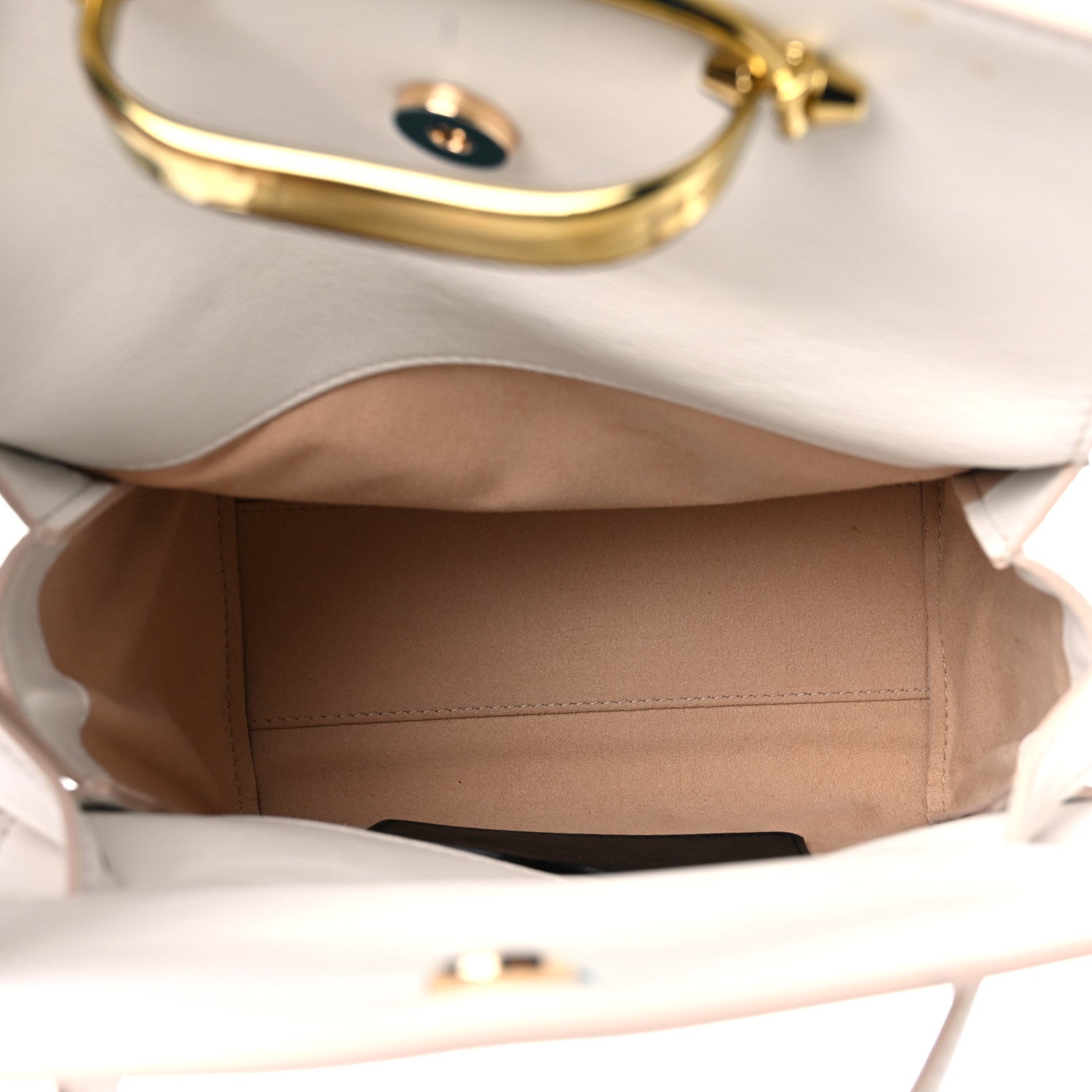 Alexander McQueen Calfskin The Small Story Bag Deep Ivory 5 of 12