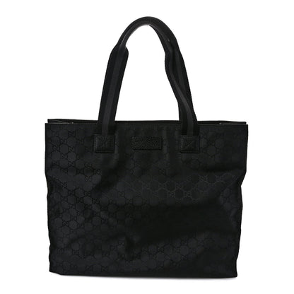 Gucci Nylon Monogram Tote Black 1 of 9