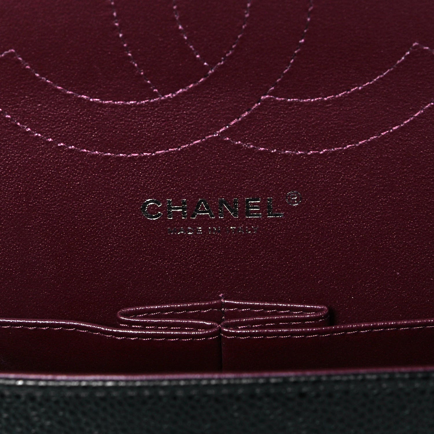 Chanel Caviar Quilted Jumbo Double Flap Black 6 of 9