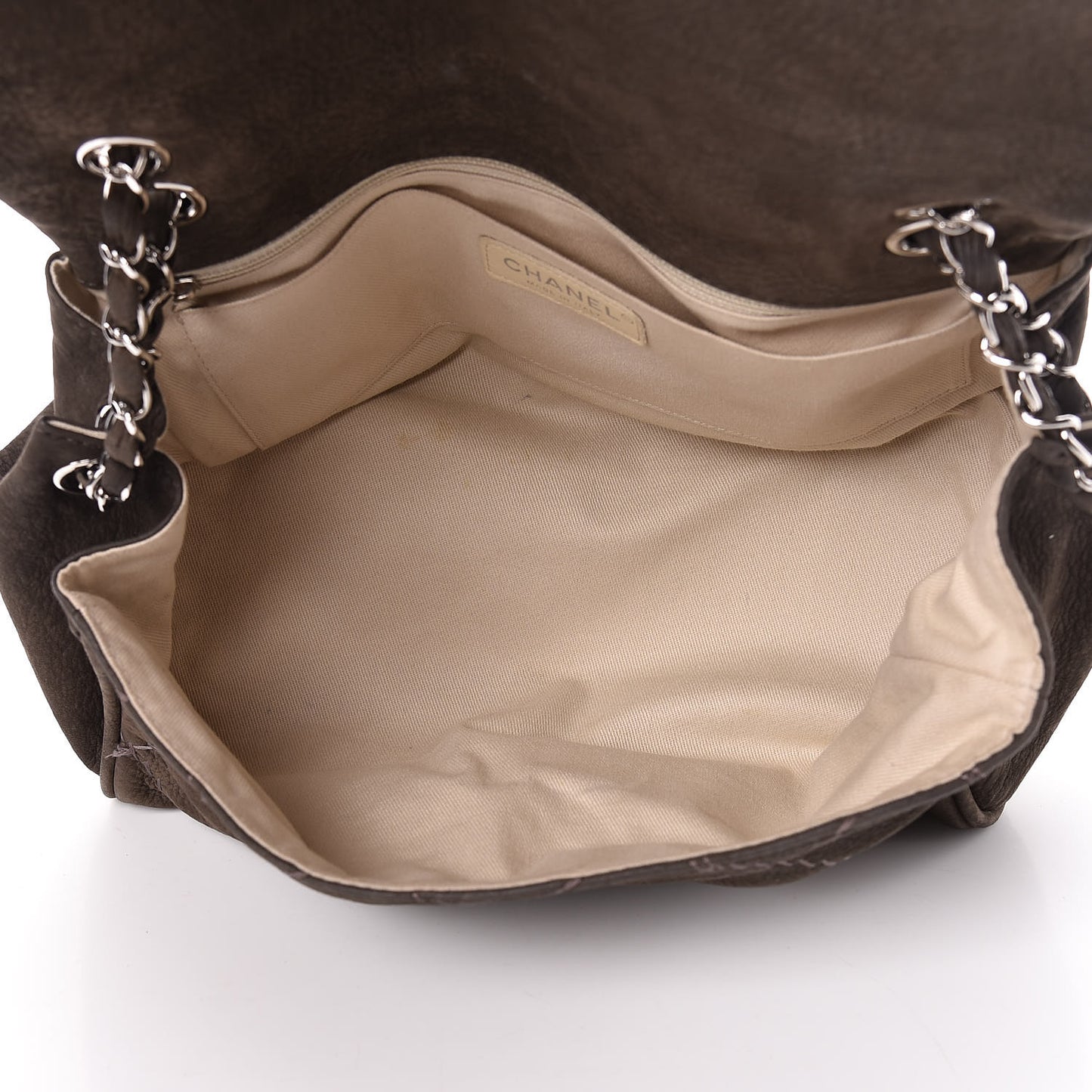 Suede Ultimate Stitch Flap Grey