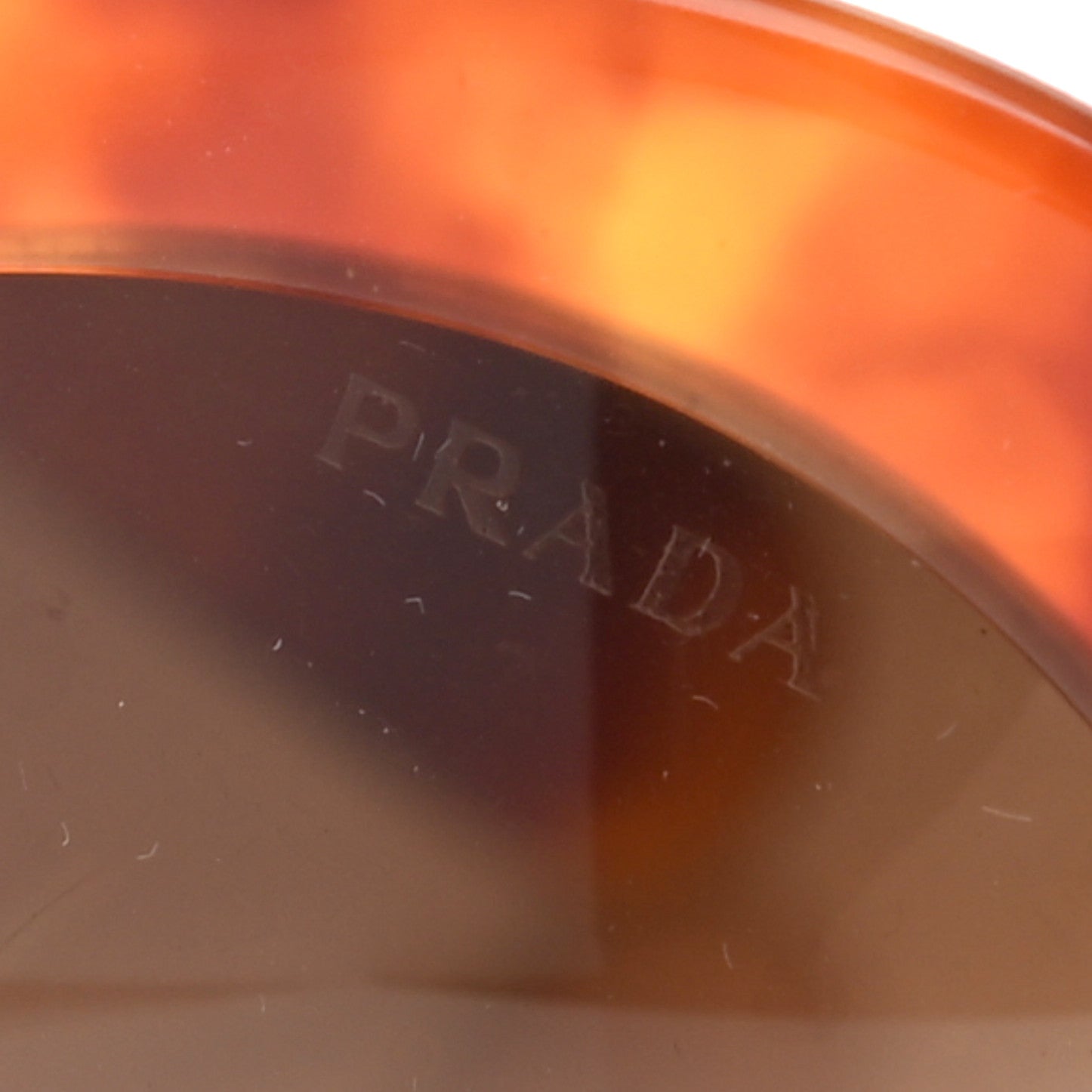Prada Acetate Baroque Sunglasses SPR 27N Tortoise 8 of 8
