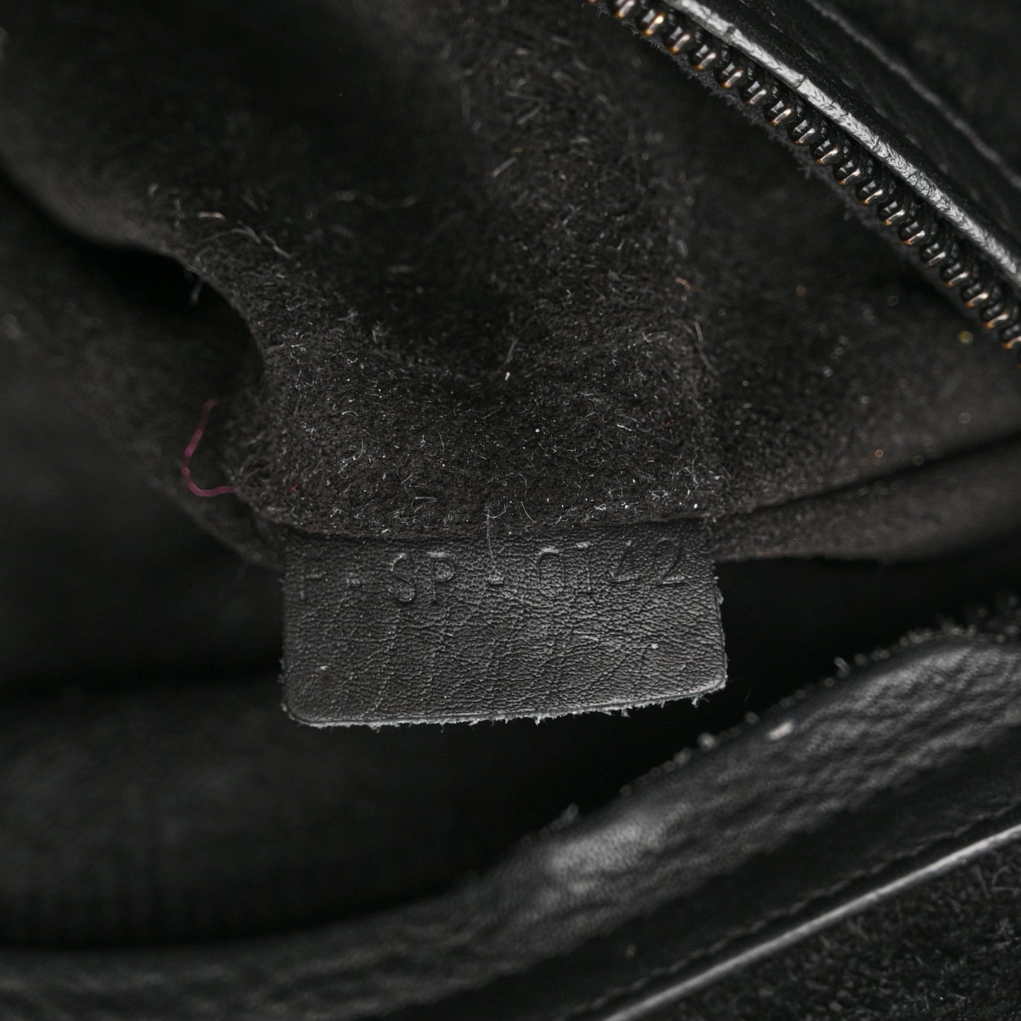 Supple Calfskin Medium Phantom Luggage Black