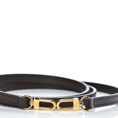 Louis Vuitton Calfskin 12mm Eva Shoulder Strap Brown 3 of 3