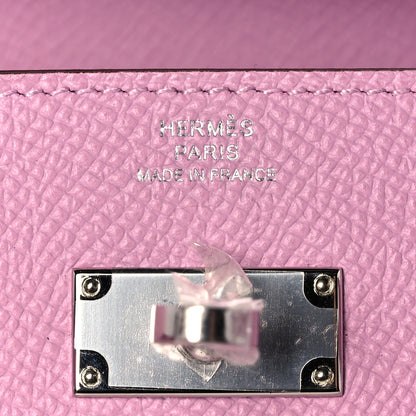 Hermes Epsom Kelly To Go Wallet Mauve Sylvestre 6 of 9