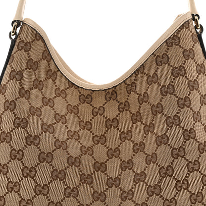 Gucci Monogram Medium New Britt Hobo Off White Off White 8 of 12