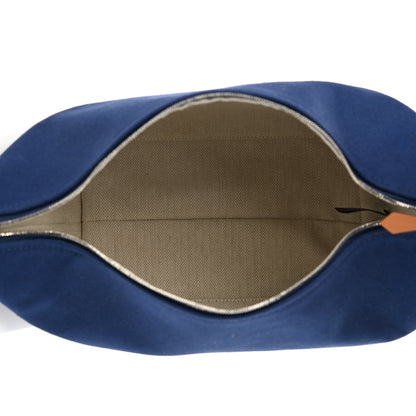 Hermes Canvas Large Bride-A-Brac Pouch Marine 5 of 7