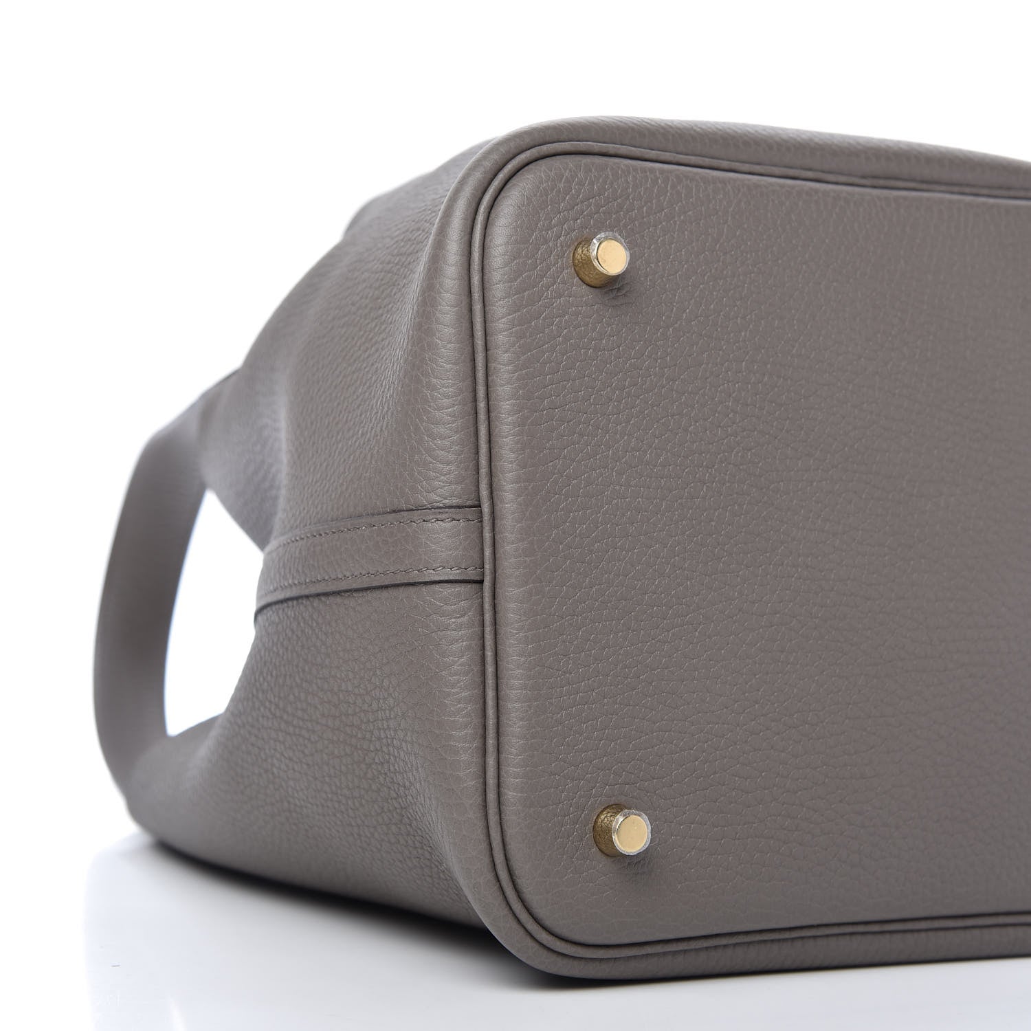 Hermes Taurillon Clemence Picotin Lock 22 MM Etain 6 of 10