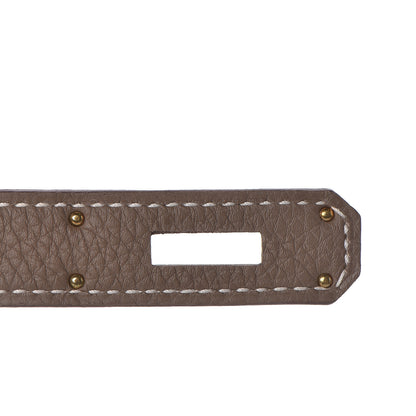Hermes Togo Kelly Retourne 32 Etoupe 24 of 40