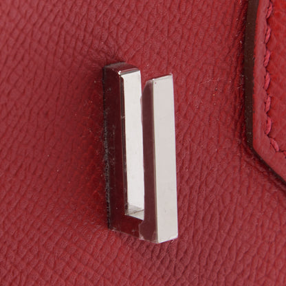 Hermes Epsom Birkin 30 Rouge Casaque 21 of 27