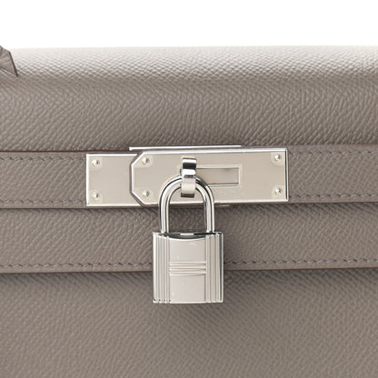 Hermes Epsom Kelly Sellier 28 Etain 8 of 11