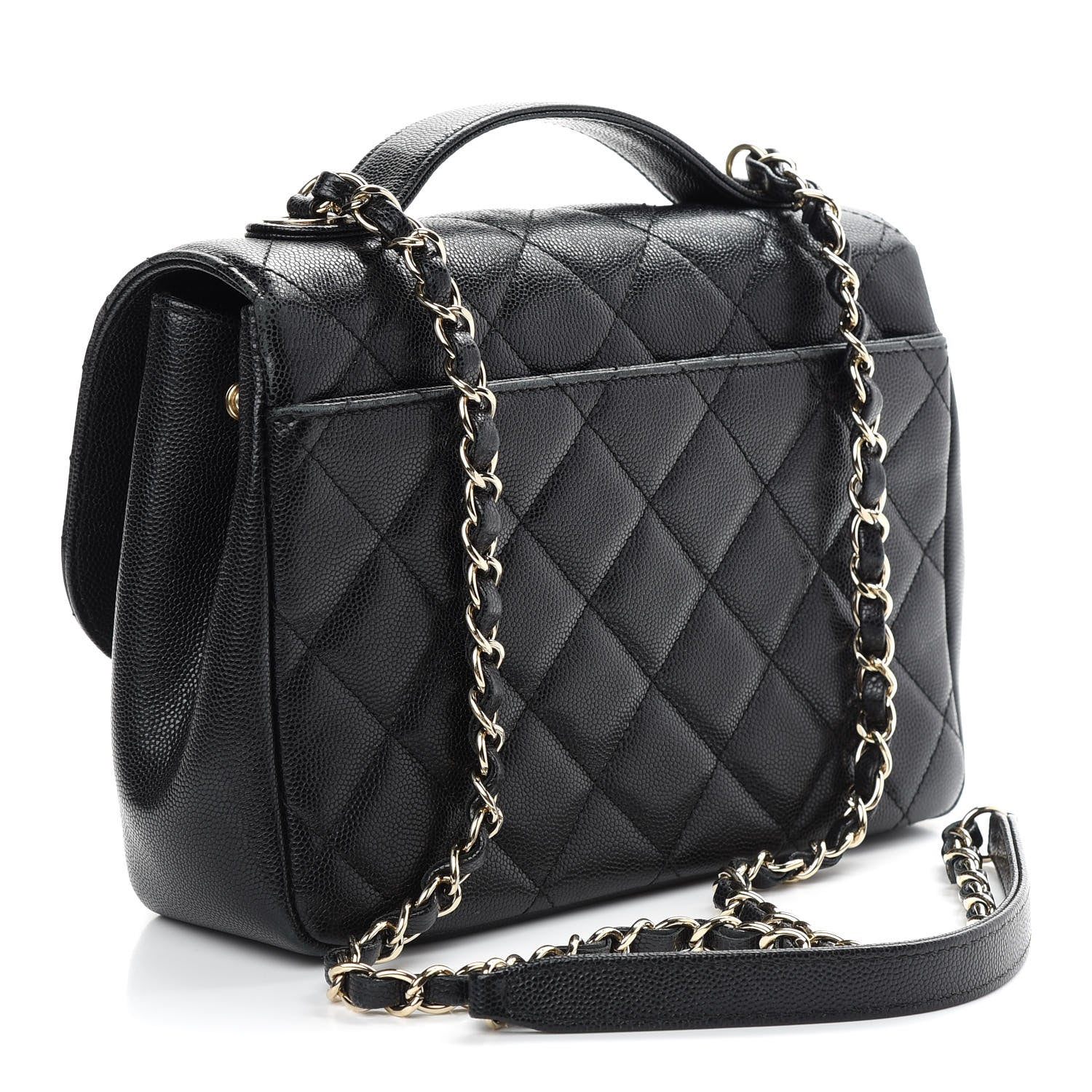 Chanel Caviar Quilted Medium Business Affinity Flap Black 3 of 16