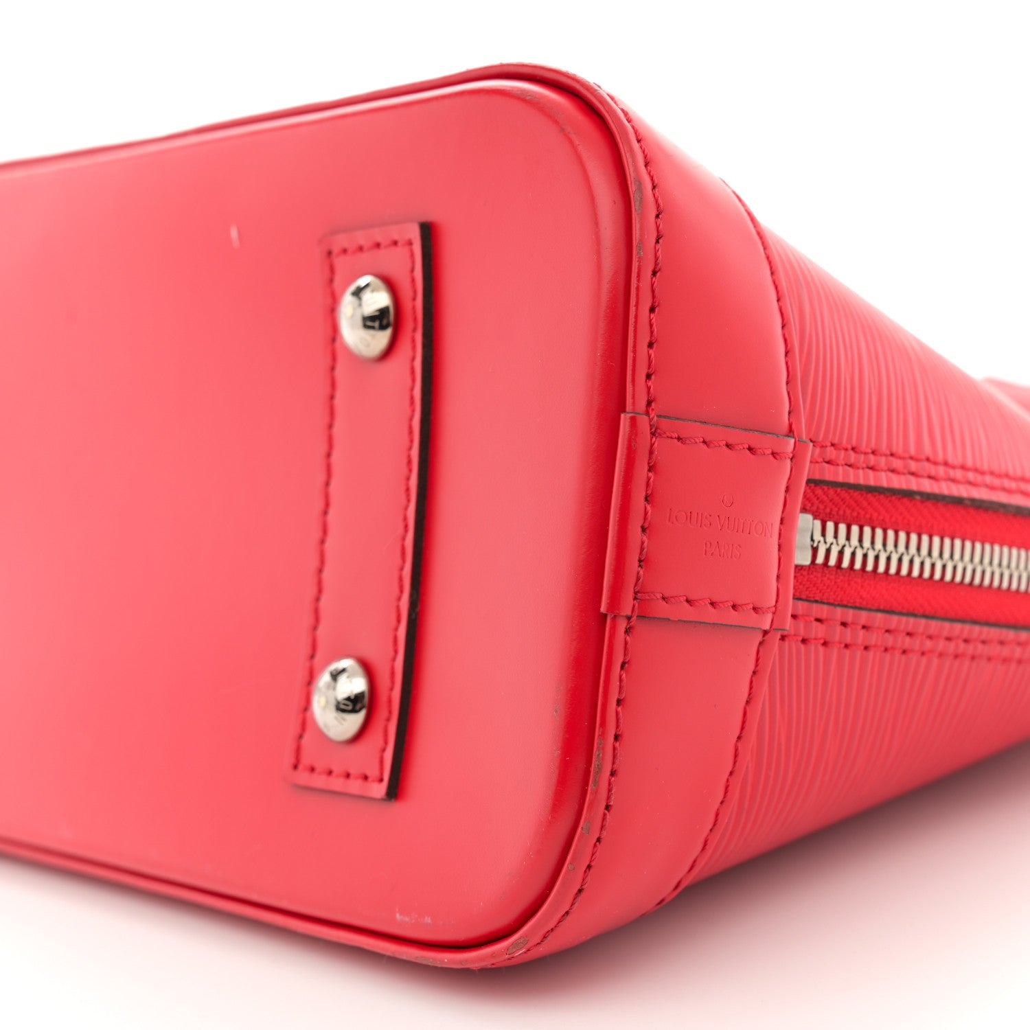 Louis Vuitton Epi Alma BB Coquelicot 10 of 16