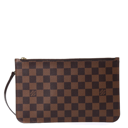 Louis Vuitton Damier Ebene Neverfull MM GM Pochette 1 of 8