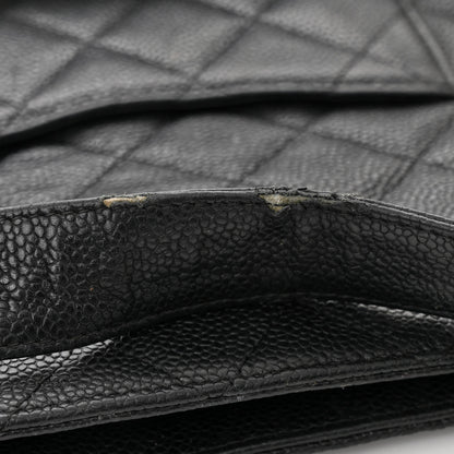 Chanel Caviar Quilted Petit Shopping Tote PST Black 15 of 17