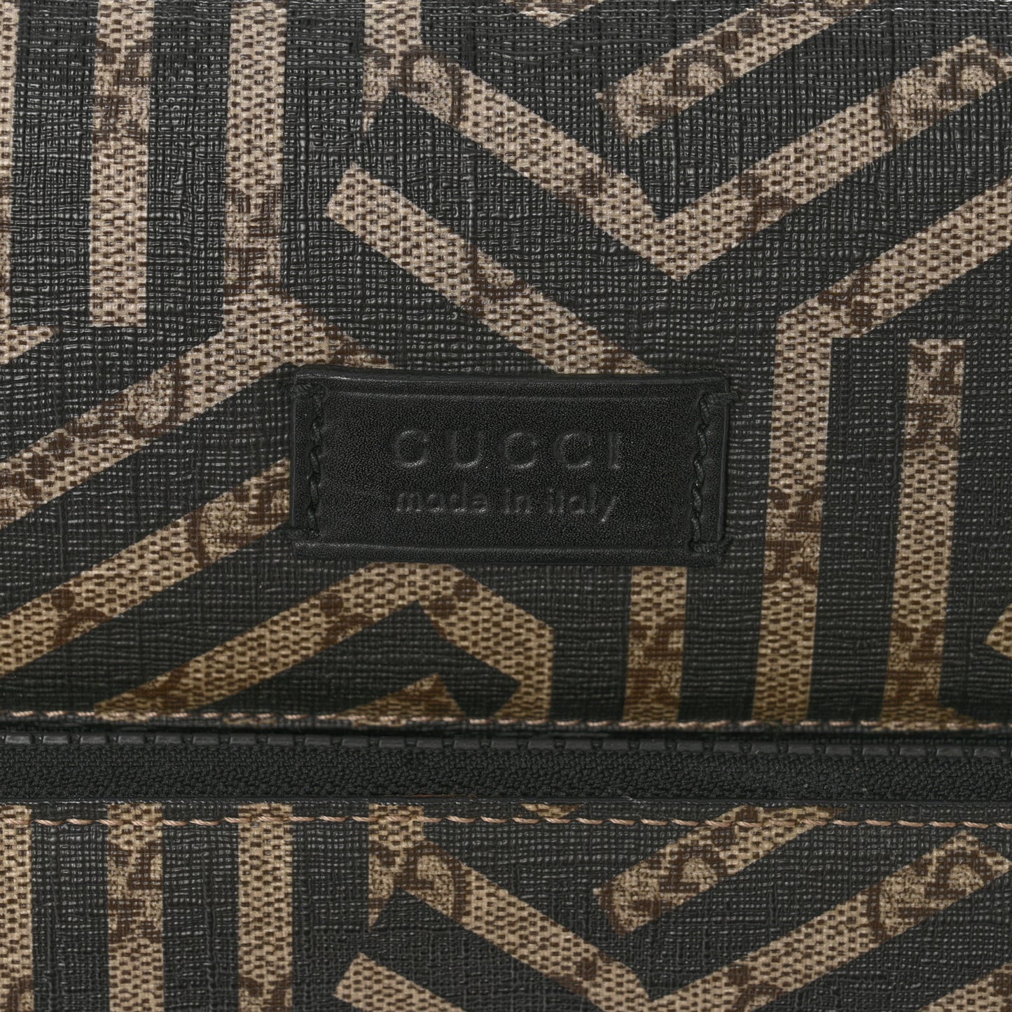 GG Supreme Monogram Caleido Carry On Trolley Black