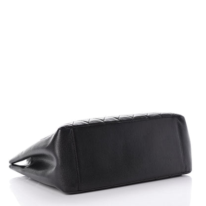 Chanel Caviar Quilted Grand Shopping Tote GST Black 4 of 9