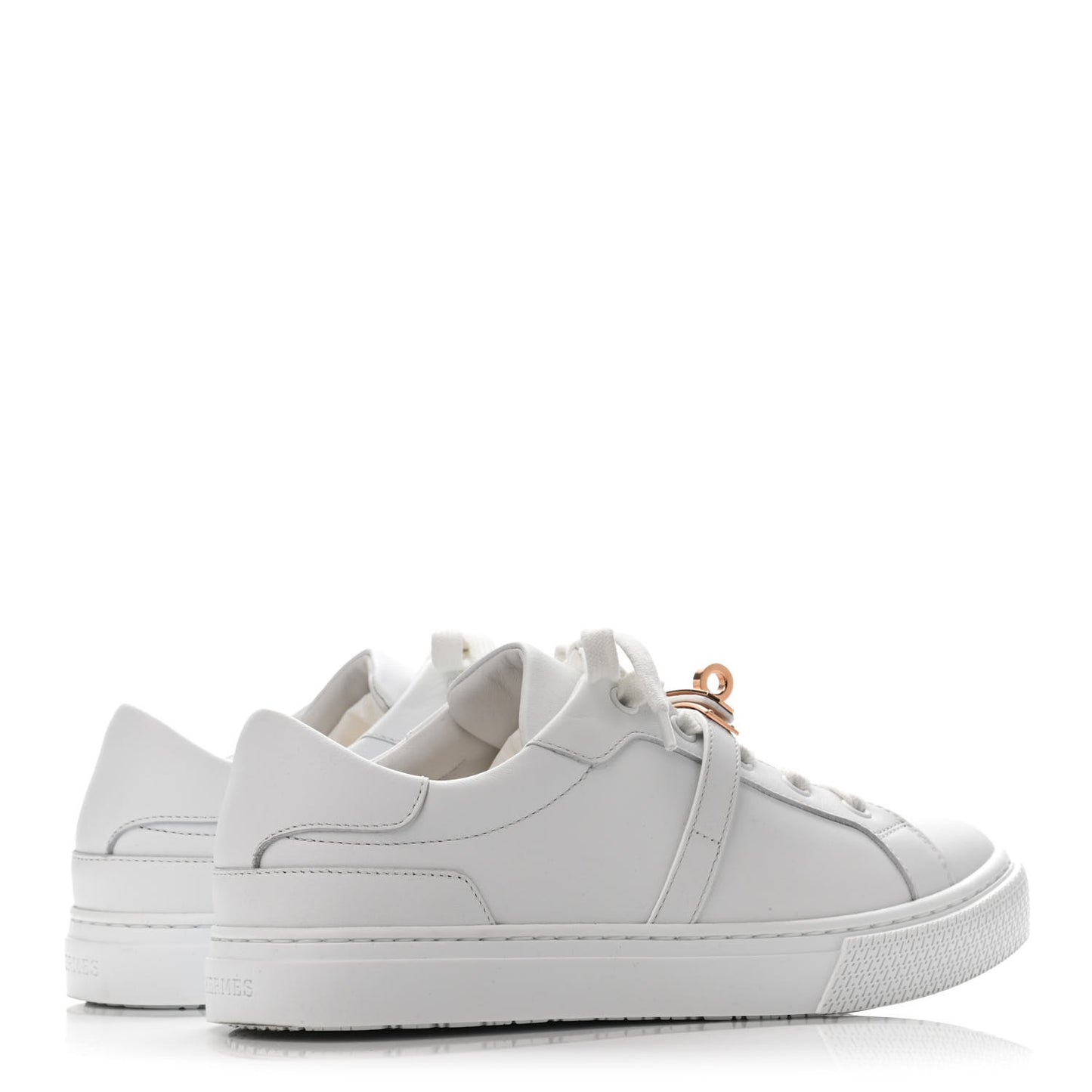 Calfskin Day Sneakers 37.5 White