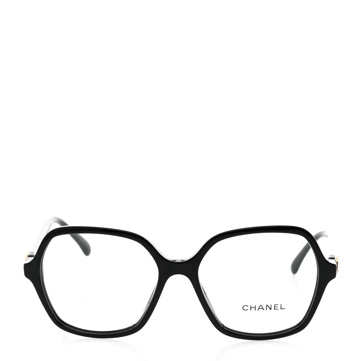 Chanel Acetate CC Eyeglasses 3421-B Black 2 of 7