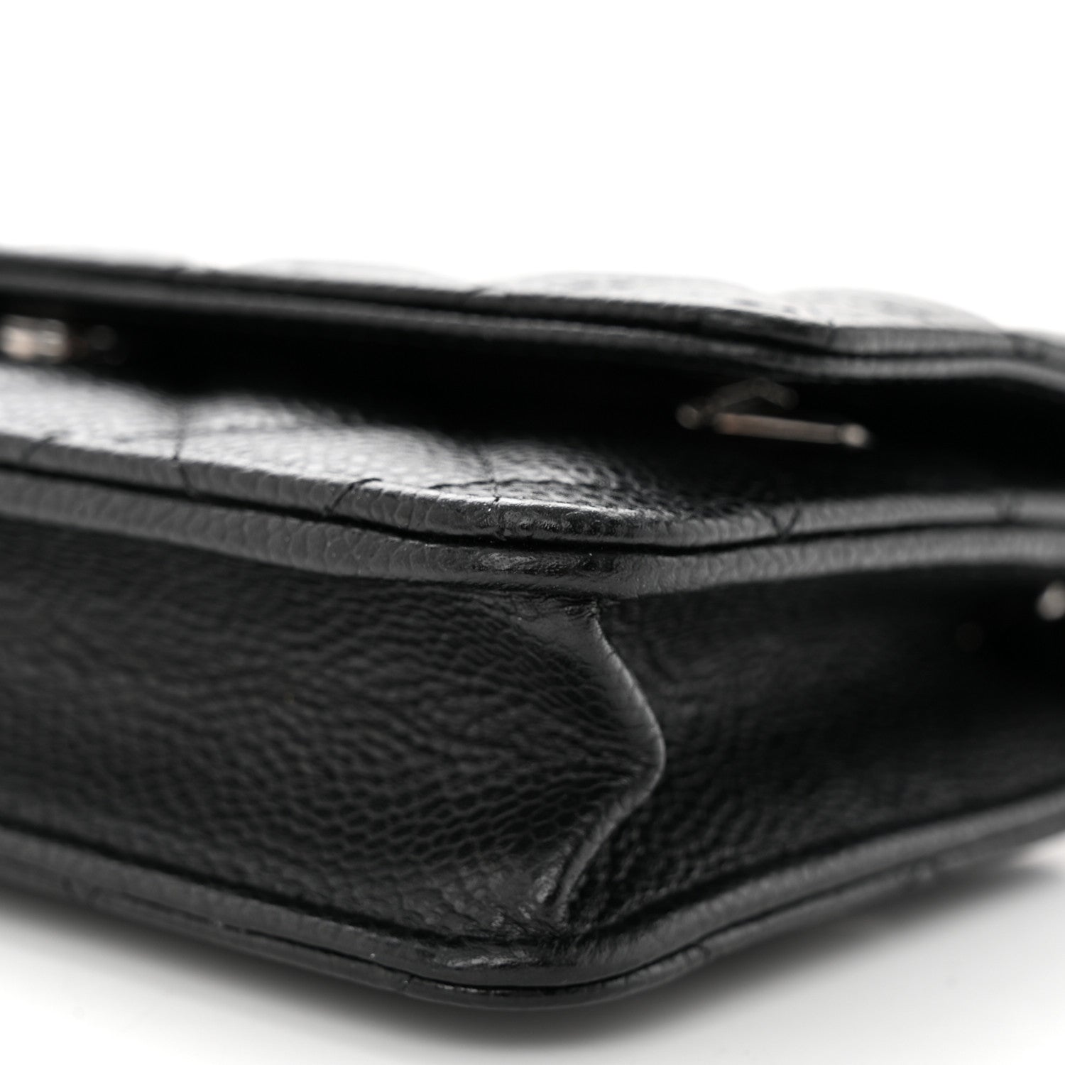 Chanel Caviar Quilted Wallet on Chain WOC Black 11 of 13
