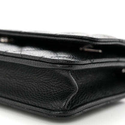 Chanel Caviar Quilted Wallet on Chain WOC Black 11 of 13