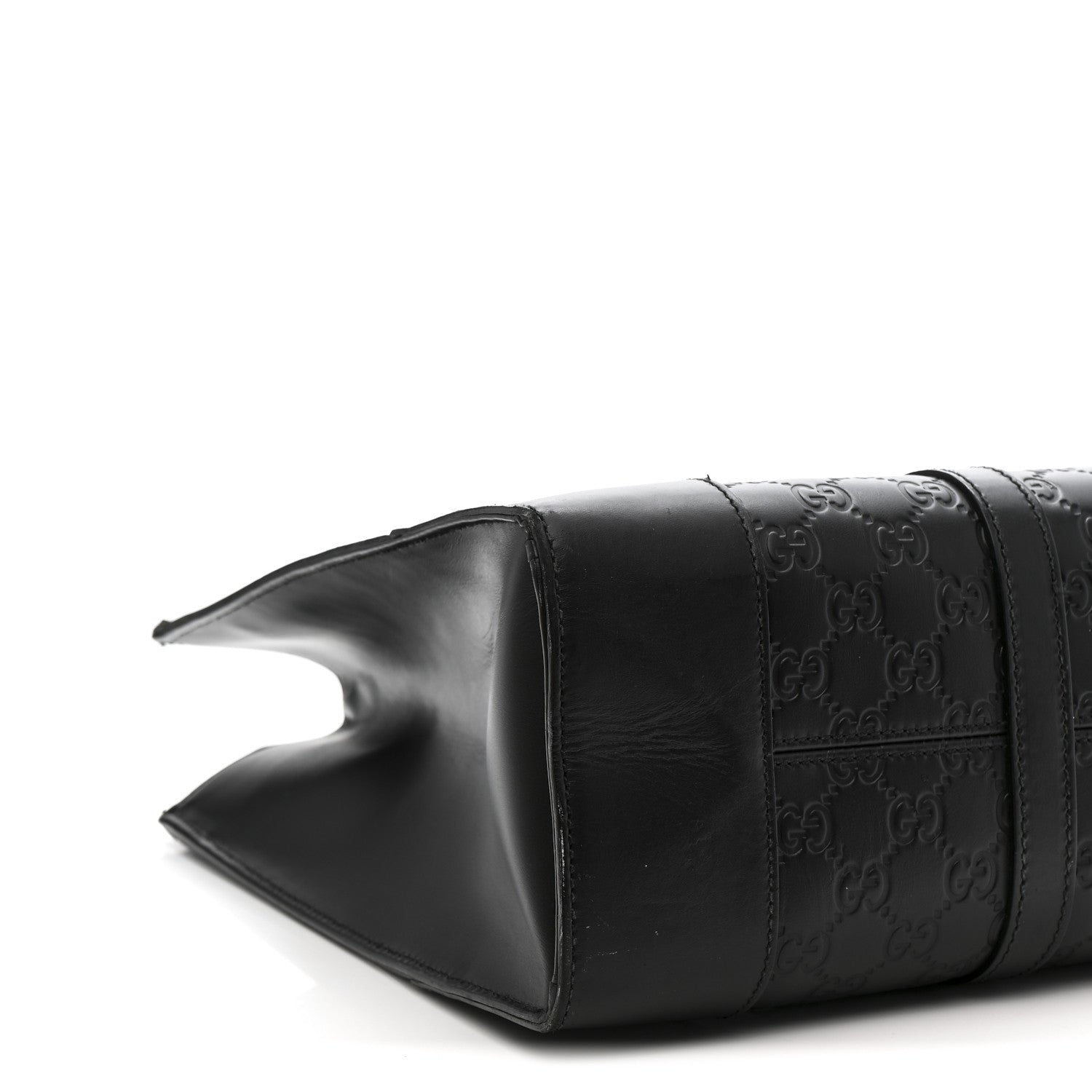 Gucci Guccissima Signature Briefcase Black 10 of 16