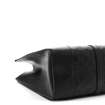 Gucci Guccissima Signature Briefcase Black 10 of 16