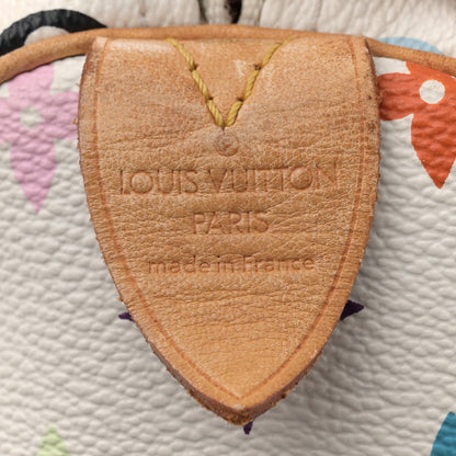 Louis Vuitton Monogram Multicolor Speedy 30 White 6 of 12