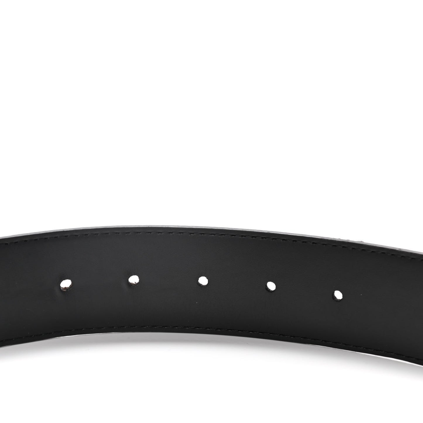 Calfskin Monogram 40mm LV Initiales Reversible Belt 95 38 Black