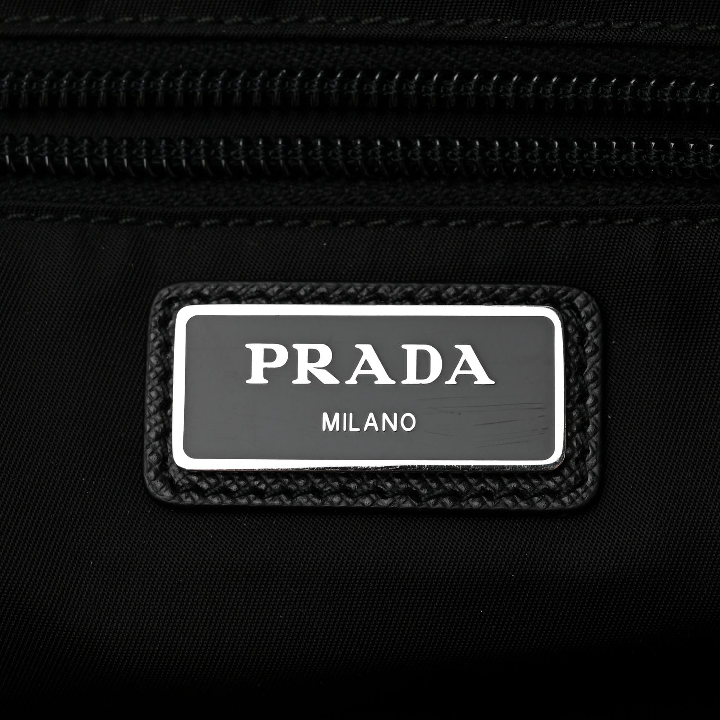 Tessuto Nylon Belt Bag Black
