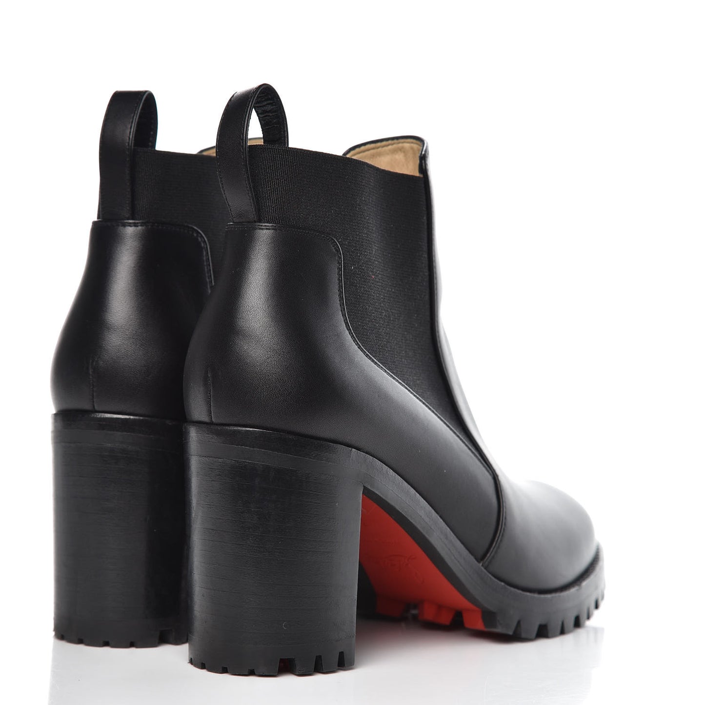 Calfskin Marchacroche 70 Chelsea Boots 36.5 Black