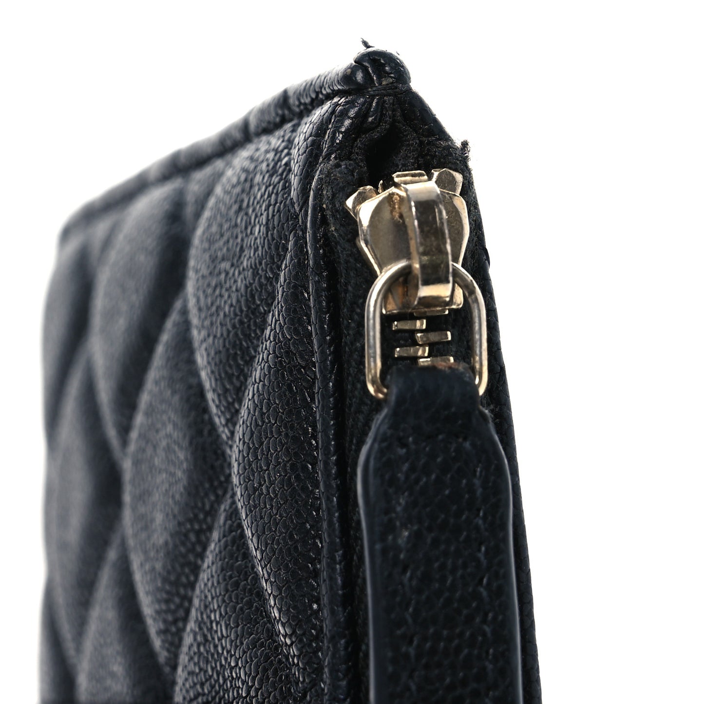 Caviar Quilted Boy iPhone Pouch Black