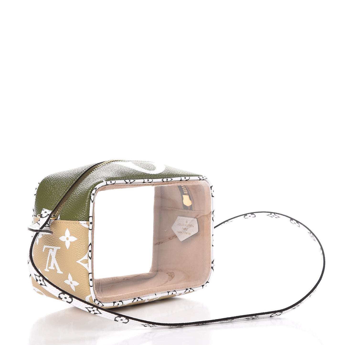 Monogram Giant Beach Pouch Kaki