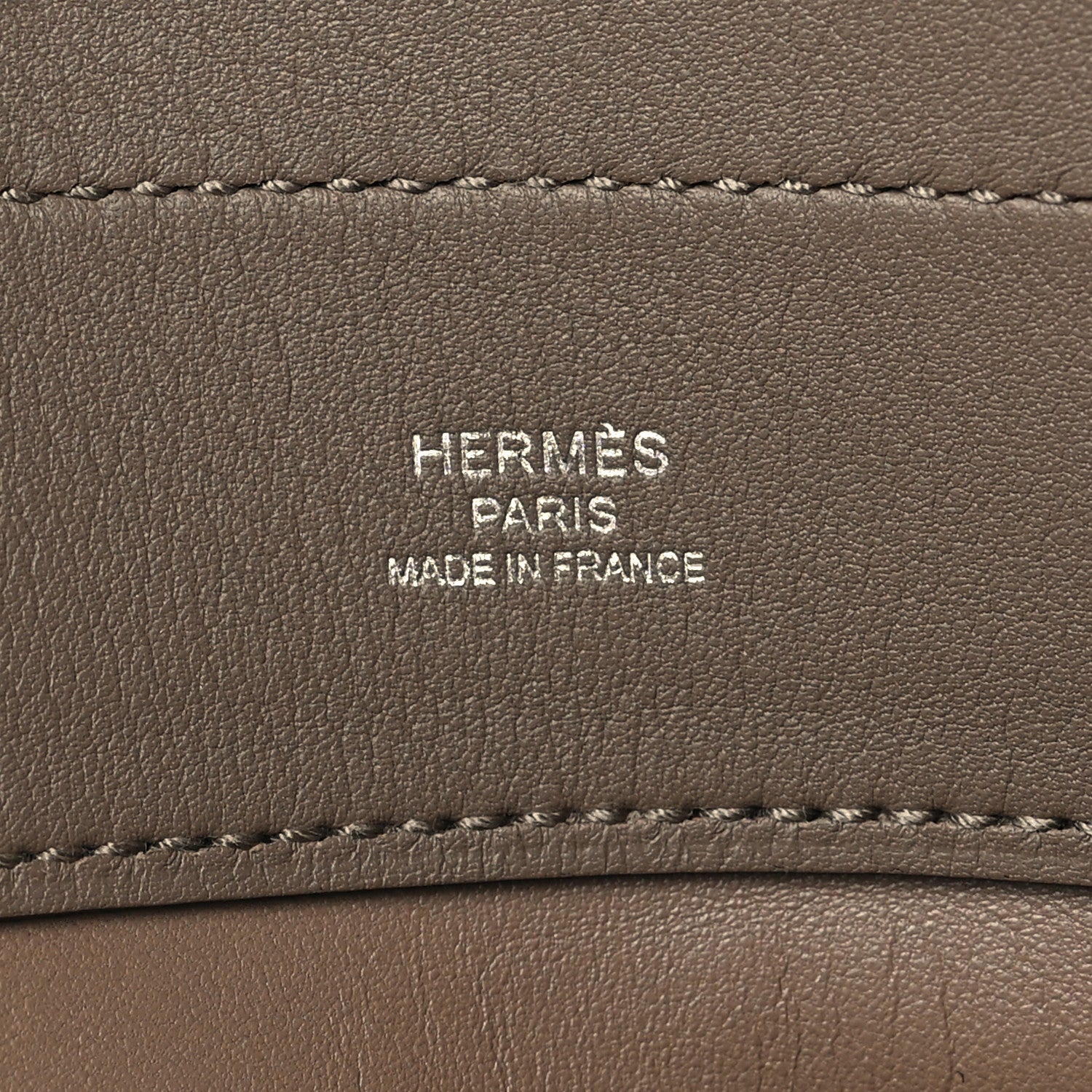 Hermes Milo Lambskin Swift Mini Aline Etoupe 6 of 9