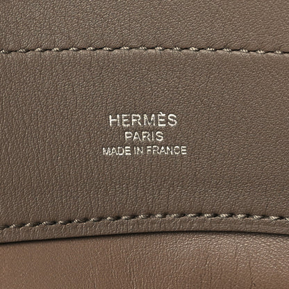 Hermes Milo Lambskin Swift Mini Aline Etoupe 6 of 9