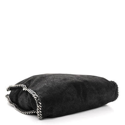 Stella McCartney Shaggy Deer Falabella Fold Over Tote Black 4 of 9