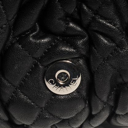 Chanel Washed Lambskin Mini Chain Around Messenger Black 6 of 9