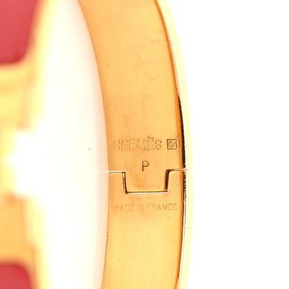 Hermes Enamel Narrow Clic Clac H Bracelet 4 of 5