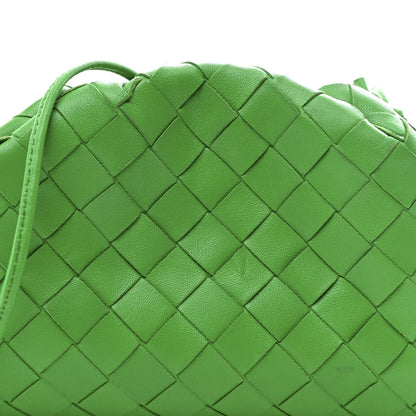 Bottega Veneta Nappa Intrecciato The Mini Pouch Clutch Parakeet 8 of 10