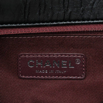 Chanel Calfskin Quilted Large Perfect Edge Flap Black 6 of 7