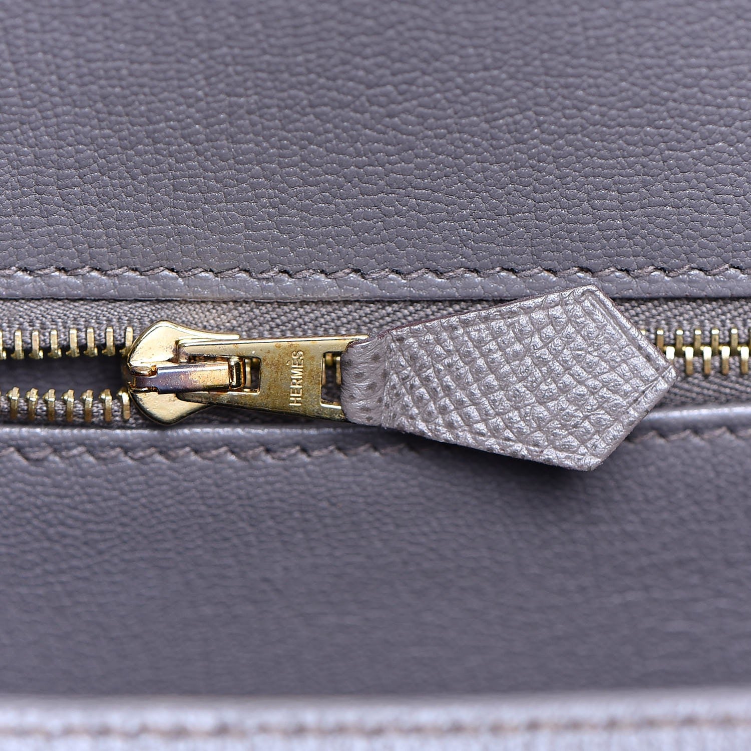 Hermes Epsom Birkin 35 Etain 17 of 33