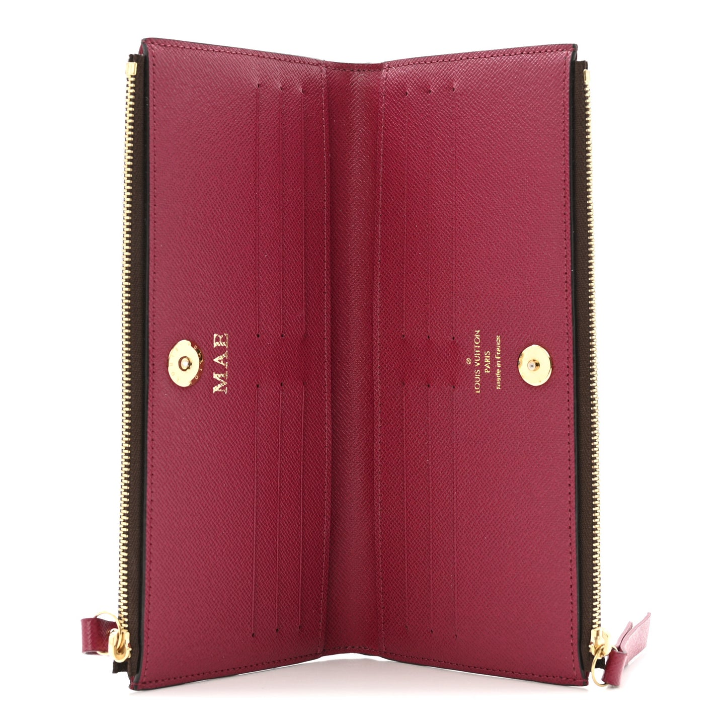 Monogram Adele Wallet Fuchsia